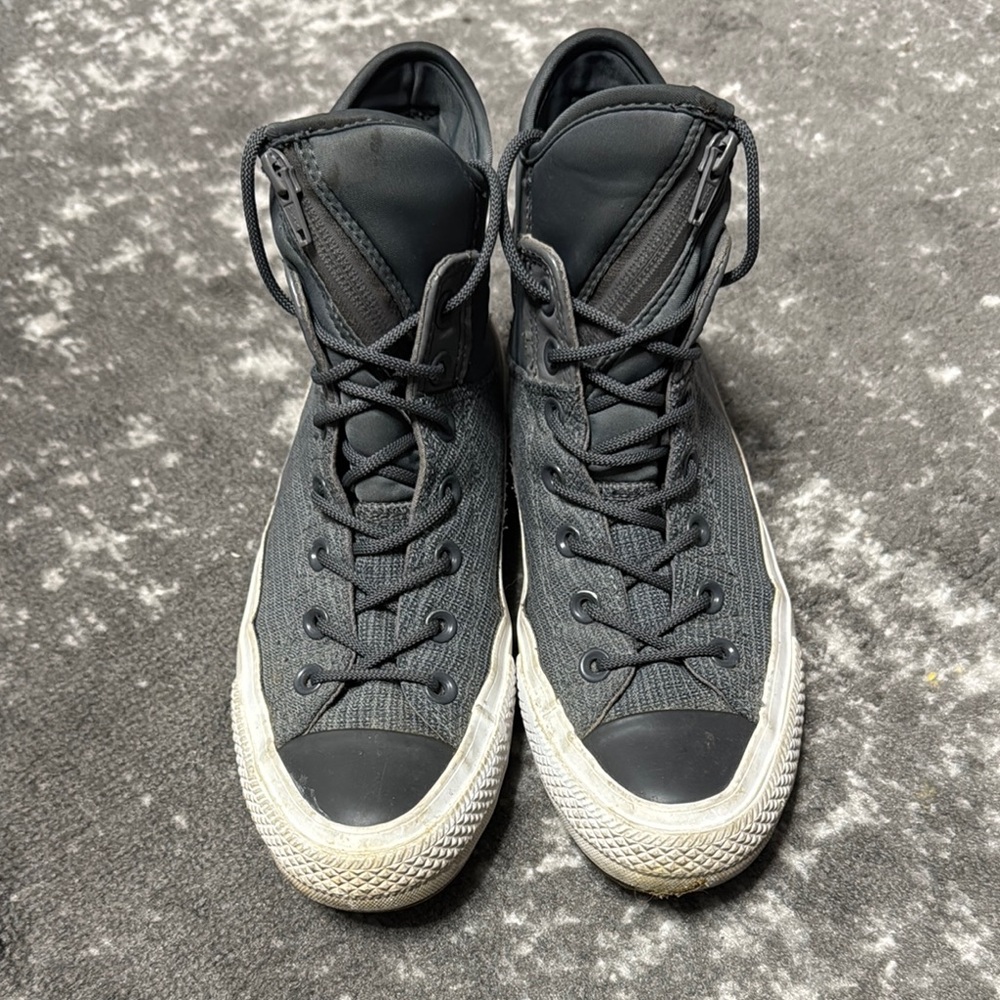 Converse Gray High-Top Sneakers